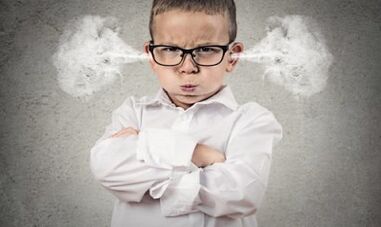 Symptome des Vorhandenseins von Parasiten des Nervensystems.