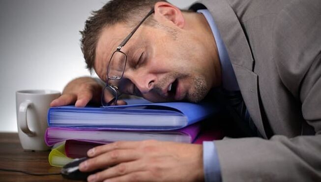 Chronisches Müdigkeitssyndrom aufgrund von Parasiten.